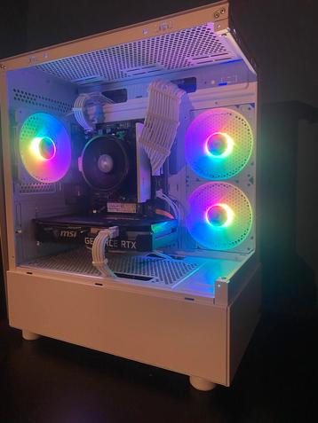 Witte Game PC | RTX 3060 Ti (Bettere 4060) beschikbaar voor biedingen