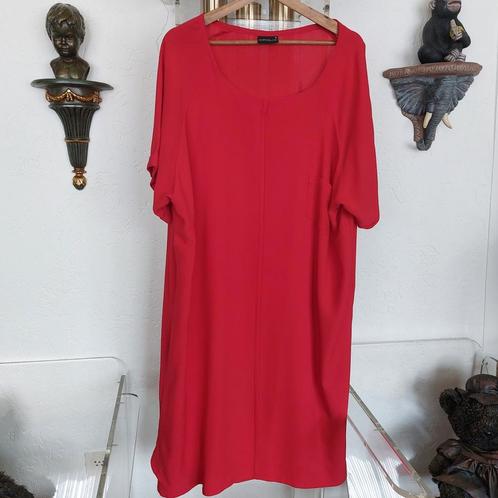 Jurk/tuniek van het merk Ophilia.  Maat 5 (50/52), Kleding | Dames, Grote Maten, Zo goed als nieuw, Jurk, Rood, Ophalen of Verzenden