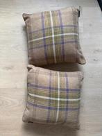 Set van 2 Paolletti sierkussens, Ophalen of Verzenden, Nieuw, Beige, Vierkant