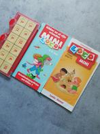 Mini loco tegeldoos met 2 boekjes 4-6 jaar, Ophalen of Verzenden, Zo goed als nieuw, Puzzelen