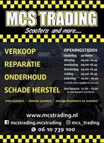 Reparatie, onderhoud, schadeherstel, verkoop