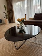 Luxe marmeren salon tafel ovaal 120x100cm - PPF Folie, Ophalen, 100 tot 150 cm, Zo goed als nieuw, Metaal