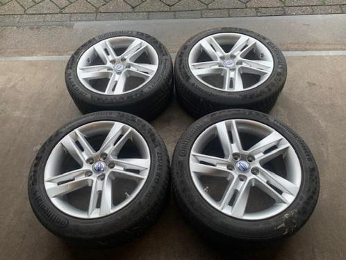 VOLVO V60 S60 V70 V50 V40 SADIA VELGEN + BANDEN 235 45 R17, Auto-onderdelen, Banden en Velgen, Banden en Velgen, Winterbanden