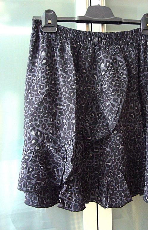 Seven Sisters lente rok zwart luipaard maat L, Kleding | Dames, Rokken, Zo goed als nieuw, Maat 42/44 (L), Zwart, Boven de knie