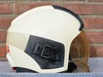 Brandweerhelm brandweer Dräger HPS7000, Ophalen of Verzenden, Landmacht, Nederland, Embleem of Badge