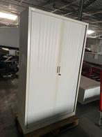 Partij van 15 hoge roldeurkasten 195x120 wit / lichtgrijs, Gebruikt, 100 tot 150 cm, Ophalen of Verzenden, Met slot