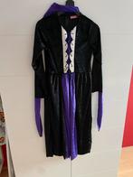 Heksenjurk zwart/paars - Maat 140, Ophalen of Verzenden, Gebruikt, 134 t/m 140, Meisje