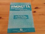 Simonetta - belle fenstock, Muziek en Instrumenten, Bladmuziek, Gebruikt, Zang, Ophalen of Verzenden, Artiest of Componist