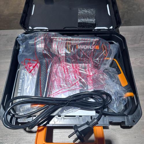 WORX Klopboormachine WX318 - Nieuw - (incl. koffer en 6 bore, Doe-het-zelf en Verbouw, Gereedschap | Handgereedschap, Zo goed als nieuw