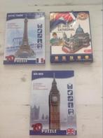 3D puzzels, 3 stuks, nieuw, prijs per stuk zie beschrijving, Hobby en Vrije tijd, Denksport en Puzzels, Ophalen of Verzenden, Minder dan 500 stukjes