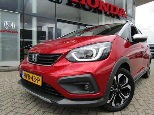 Honda Jazz 1.5 i-MMD 109pk Hybrid CVT Crosstar, Auto's, Honda, Bedrijf, Te koop, Jazz, ABS, Achteruitrijcamera, Adaptive Cruise Control