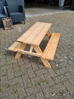 Kinder picknick bankje, Nieuw. Vaste prijs, Tuin en Terras, Rechthoekig, Ophalen of Verzenden, Zo goed als nieuw