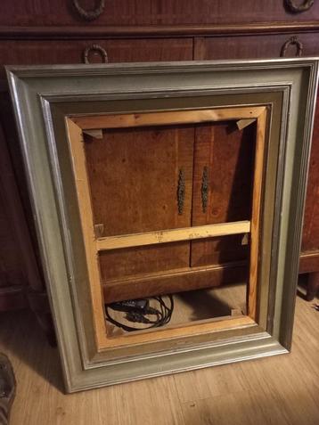 Antieke houten schilderijlijst {Schleiper & Fils} beschikbaar voor biedingen