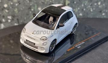 Fiat Abarth 500e 2024 wit 1:43 Ixo 1180 beschikbaar voor biedingen