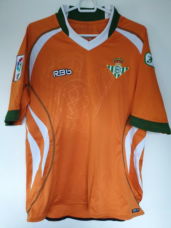 Origineel vintage derde shirt Betis Sevilla L/XL, Sport en Fitness, Voetbal, Zo goed als nieuw, Shirt, Maat XL, Ophalen of Verzenden