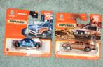 Matchbox Auto's - 2 Stuks, Overige merken, 1:50 of kleiner, Auto, Nieuw