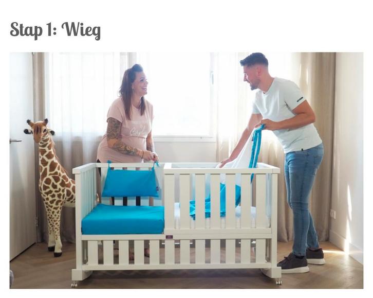 Babyblitzz schommelwieg, Kinderen en Baby's, Babywiegjes en Ledikanten, Gebruikt, Wieg, Ophalen