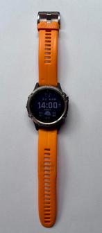 Garmin Fenix 5 Plus Titanium Saffierglas, Ophalen, Gebruikt, Zwart, Waterdicht