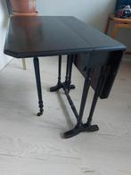 Antiek Ezelsoor Tafeltje, Gebruikt, 55 tot 75 cm, Rechthoekig, Hout