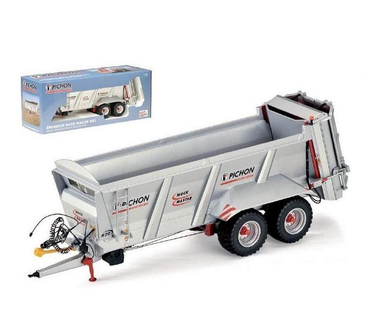 Pichon M20 Muck Master Meststrooier, Hobby en Vrije tijd, Modelauto's | 1:32, Nieuw, Tractor of Landbouw, Overige merken, Ophalen of Verzenden