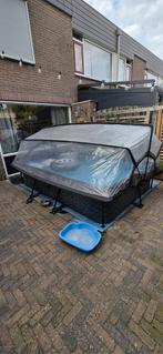 Exit Zwembad 3x2m met Overkapping + Extra's, Ophalen, Gebruikt, Minder dan 80 cm, 200 tot 400 cm