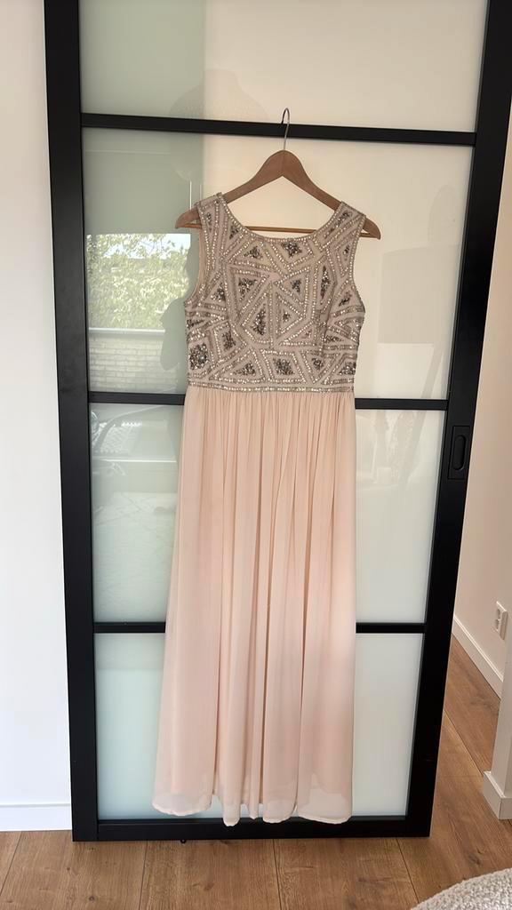 Prachtige galajirk Adrianna Papell  in maat 38 / M, Kleding | Dames, Gelegenheidskleding, Gedragen, Galajurk, Maat 38/40 (M), Overige kleuren