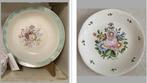 2x Brocante sierbord - sierborden - serveerschaal - schaal, Antiek en Kunst, Antiek | Servies los, Ophalen of Verzenden