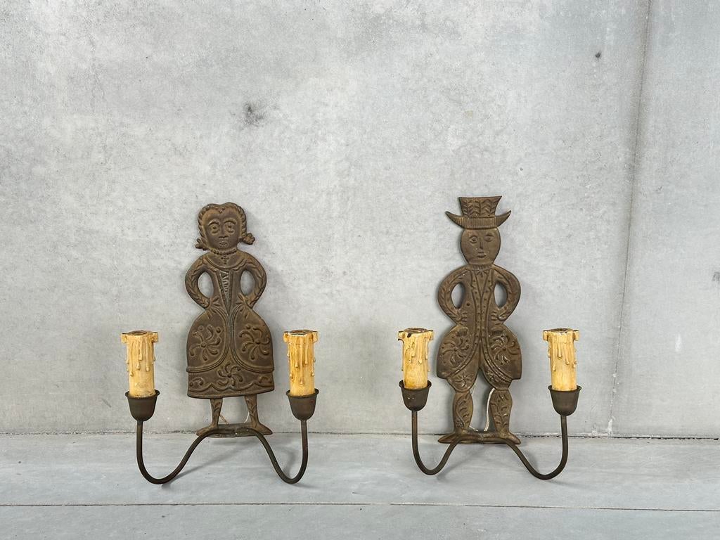 Mid-century Danish Wall Lights, ca 1960’s, Ophalen of Verzenden