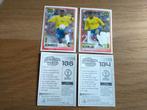 2 panini stickers Road To The Fifa WK 2002 Romario Rivaldo, Ophalen of Verzenden, Zo goed als nieuw, Poster, Plaatje of Sticker