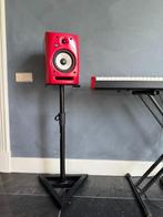 KRK Rokit RP6 G2 (limited rode editie) set van 2, Gebruikt, 120 watt of meer, Front, Rear of Stereo speakers, Ophalen