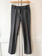Broek donkerbruin visgraat gespikkeld, maat 34, Bruin, Ophalen of Verzenden, Zo goed als nieuw, Maat 34 (XS) of kleiner