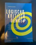 Logisch en kritisch denken, Simon Burgers, Sociale wetenschap, Ophalen of Verzenden, Zo goed als nieuw