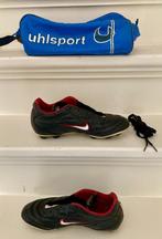 Voetbalschoenen met hoes, Sport en Fitness, Voetbal, Gebruikt, Schoenen, Maat L, Ophalen of Verzenden