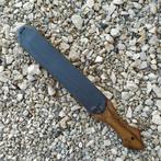 VERY OLD SHOP BARBER SHAVE RAZOR NATURAL SHARPENING STONE, Verzenden