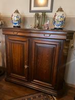 Antieke houten kast, Ophalen