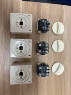 Op-neer schakelaars screens, Doe-het-zelf en Verbouw, Rolluiken, Ophalen, Gebruikt, Minder dan 100 cm, Wit