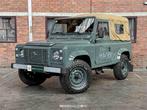 Land Rover Defender 90 Soft Top (bj 1993), Auto's, Land Rover, Overige kleuren, Bedrijf, 6 stoelen