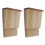 Vleermuizenkasten, set v. 2 Gratis verzending in NL., Minder dan 60 cm, Ophalen of Verzenden, Hok, Minder dan 75 cm