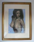 Schilderij Leanne Dolan - Allure vrouwelijk naakt erotic art, Antiek en Kunst, Kunst | Schilderijen | Modern, Ophalen of Verzenden