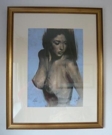 Schilderij Leanne Dolan - Allure vrouwelijk naakt erotic art beschikbaar voor biedingen