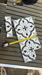 Antiek  oude vloer tegels, Ophalen, Keramiek, Minder dan 20 cm, Zo goed als nieuw