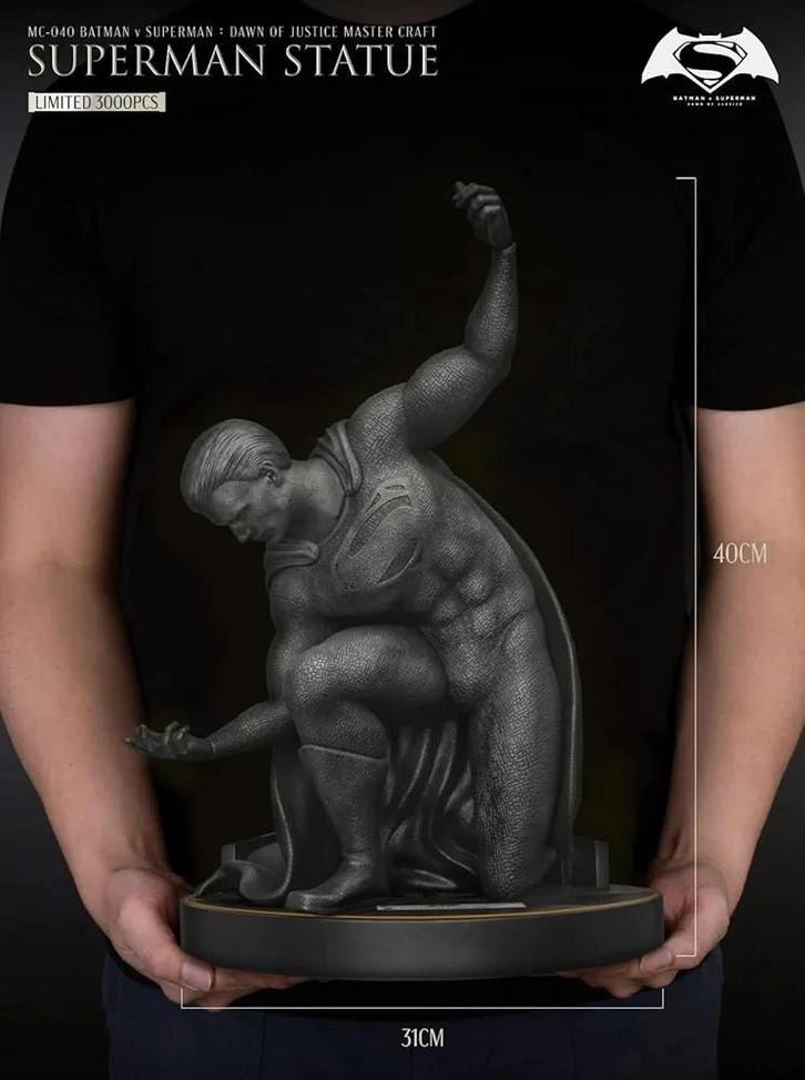 Superman Statue - Beast Kingdom Master Craft MC-040, Verzamelen, Beelden en Beeldjes, Nieuw, Fantasy, Ophalen