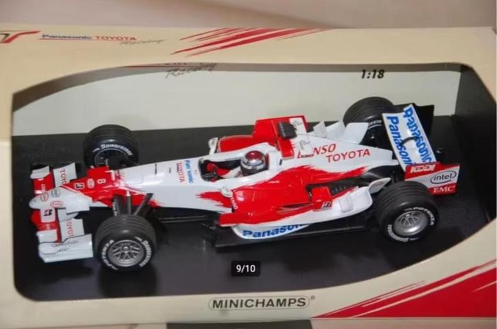 SALE! 1:18 F1 TOYOTA PRESENTATION 2006 TRULLI Minichamps WRH, Hobby en Vrije tijd, Modelauto's | 1:18, Zo goed als nieuw, Auto