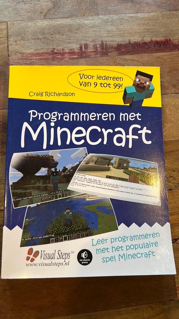 Craig Richardson - Programmeren met Minecraft, Boeken, Informatica en Computer, Zo goed als nieuw, Ophalen of Verzenden