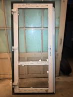 Nieuw kunststof kozijn met deur 2215x1030mm meerpuntsluiting, Doe-het-zelf en Verbouw, Kozijnen en Schuifpuien, Kunststof, Deurkozijn