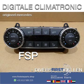 Kachel airco climate control schakelaar Mercedes W204 W212 W beschikbaar voor biedingen