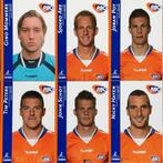 6 spelerskaarten RBC Roosendaal seizoen 2009-2010, Ophalen of Verzenden, Zo goed als nieuw, Feyenoord, Spelerskaart