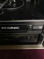Phonic Eindtrap 1500 versterker, Ophalen, Zo goed als nieuw, 500 tot 1000 watt, P.A.