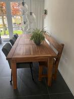 Teakhouten tafel, Ophalen, Gebruikt, Teakhout, 200 cm of meer