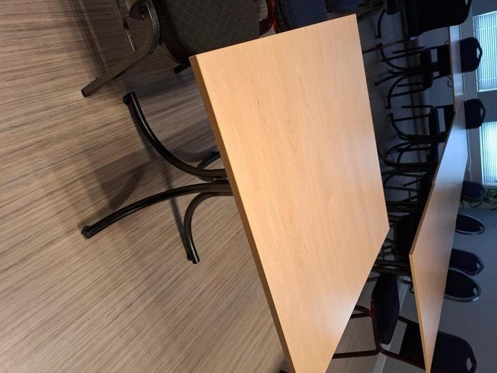 Tafels Inklapbaar, Huis en Inrichting, Tafels | Salontafels, Gebruikt, 50 tot 75 cm, 50 tot 100 cm, 50 tot 100 cm, Vierkant, Grenenhout